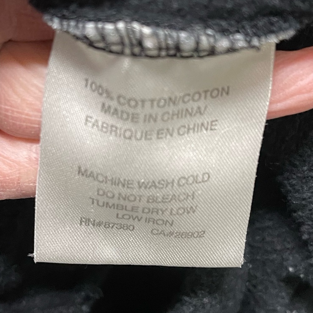vintage Burton Black Hoodie with Red and Blue Logo - Picture 5 of 6